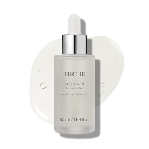 TIRTIR SOS Serum - Radiant Glow Boosting Face Serum - Plumping, Anti Aging, Hydrating - Fragrance Free for All Skin Types, 1.69 fl.oz. - görsel 2