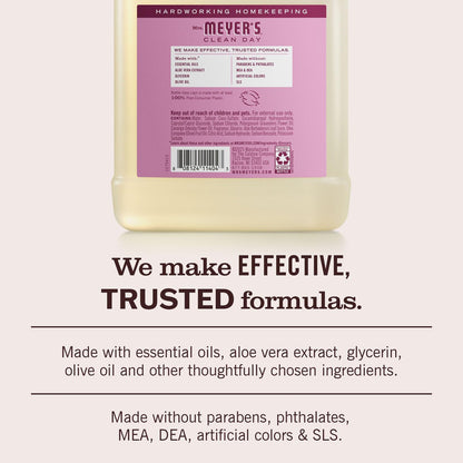 MRS. MEYER'S CLEAN DAY Hand Soap Refill, Peony Scent, 33 Fl Oz