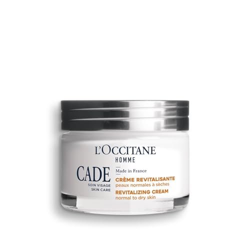 L'OCCITANE Cade Revitalizing Cream - 1.6 fl oz Face Moisturizer for Men Avelisse