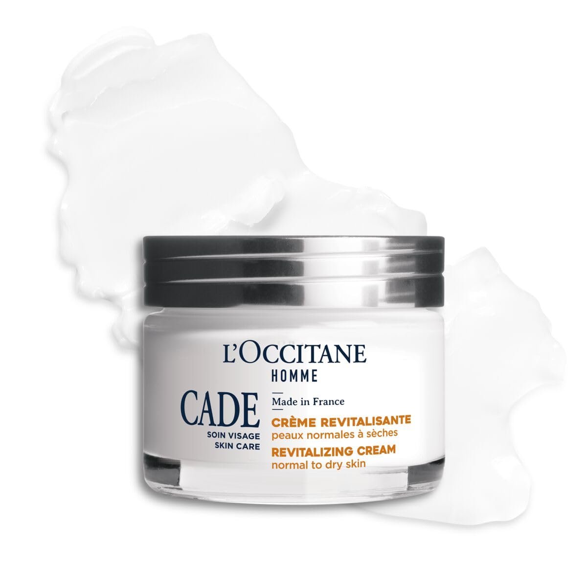 L'OCCITANE Cade Revitalizing Cream - 1.6 fl oz Face Moisturizer for Men Avelisse