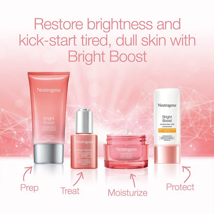 Neutrogena Bright Boost Brightening Gel Moisturizer with Neoglucosamine - 1.7 oz Avelisse