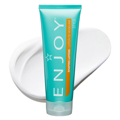 Enjoy Shaping Lotion - Lightweight Flexible Styling Cream for Curls, Texture & Natural Movement, Soft Shine & Bouncy Hold, 8 oz Avelisse