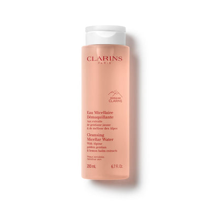 Clarins Cleansing Micellar Water – Gentle Makeup Remover for Face, Eyes & Lips Avelisse