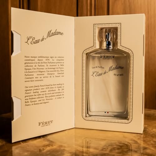 Feret Parfumeur L’Eau de Madame Eau de Parfum – Luxury French Fragrance for Women – Powdery Floral Perfume with Iris & Musk – Long-Lasting, Made in France, 100ml - görsel 17
