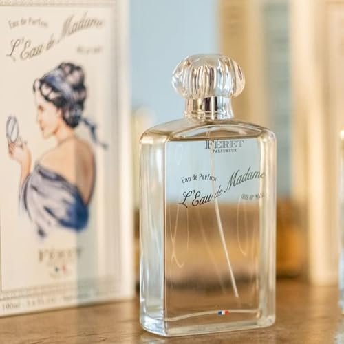 Feret Parfumeur L’Eau de Madame Eau de Parfum – Luxury French Fragrance for Women – Powdery Floral Perfume with Iris & Musk – Long-Lasting, Made in France, 100ml - görsel 5