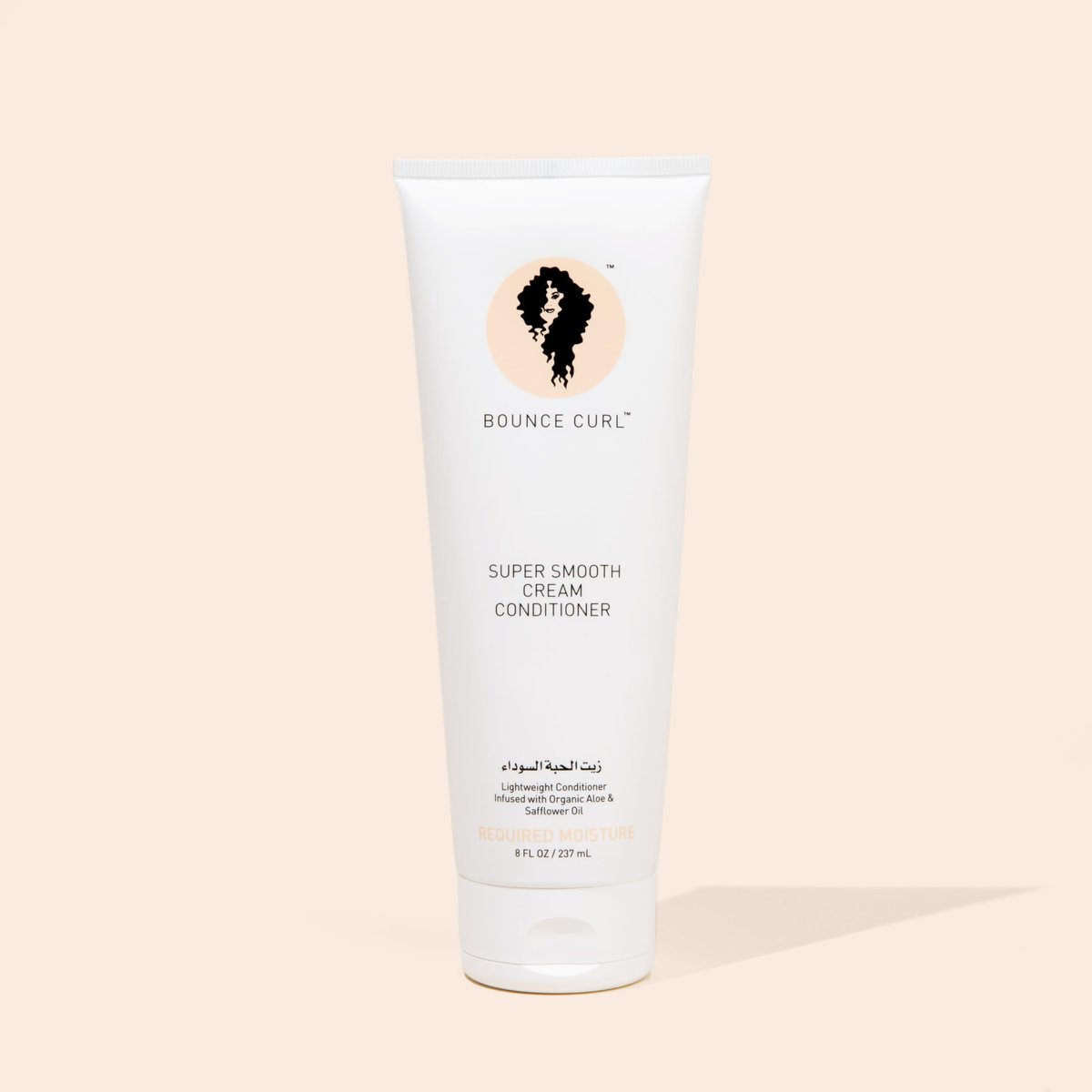 Bounce Curl Super Smooth Cream Conditioner - Lightweight Hydrating Conditioner with Aloe & Safflower Oil for Fine & Medium Hair - Color Safe & Vegan (8 oz) Avelisse