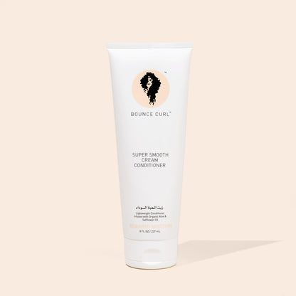 Bounce Curl Super Smooth Cream Conditioner - Lightweight Hydrating Conditioner with Aloe & Safflower Oil for Fine & Medium Hair - Color Safe & Vegan (8 oz) Avelisse