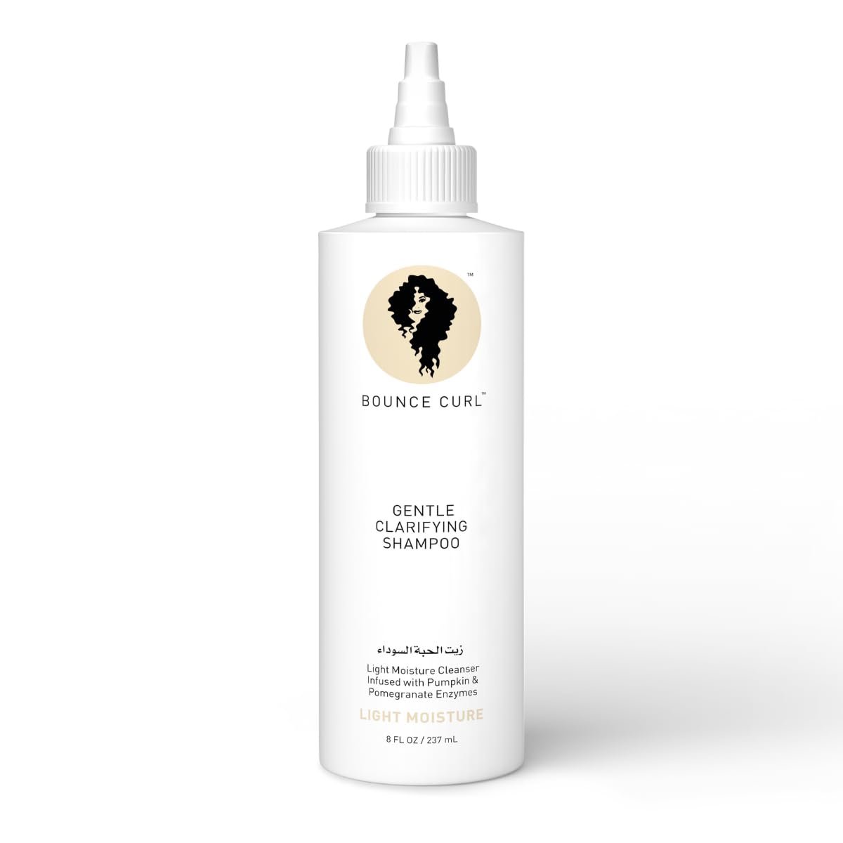 Bounce Curl Enzyme Gentle Clarifying Shampoo - Berry, 8 oz Avelisse