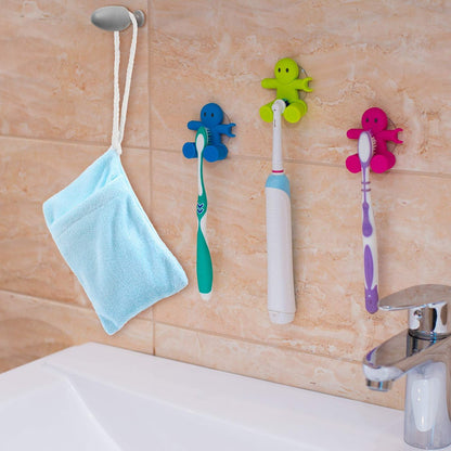 Microfiber Soap Saver Bags - 8 Pack Exfoliating Soap Pouch with Hanging Loop (4 Colors) Avelisse