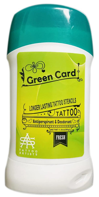Tattoo Transfer Stick – Antiperspirant Deodorant Gel for Clean, Dry Tattoo Stencil Application | Temporary Tattoo Supplies | 1 Count