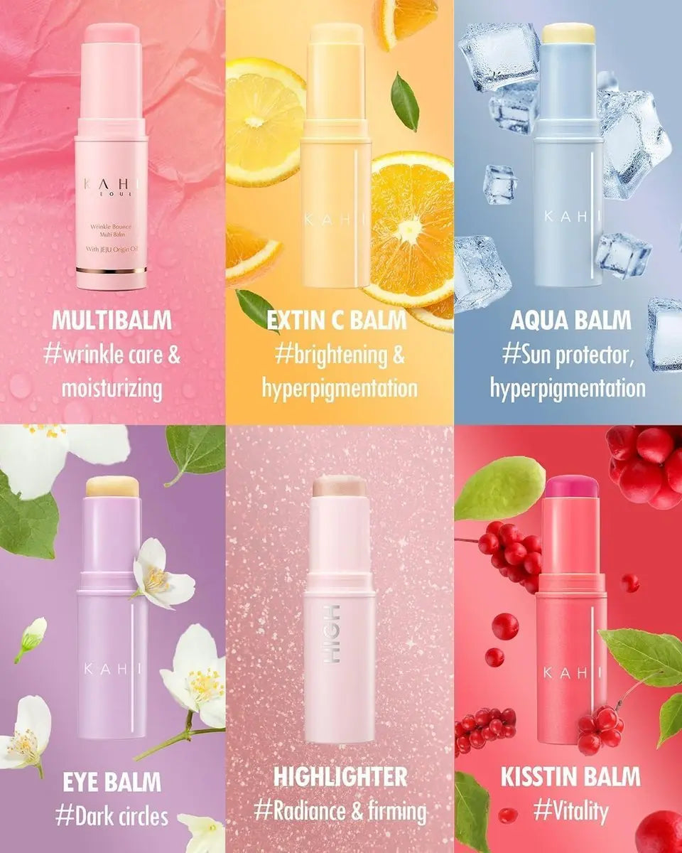 KAHI Multi Balm Stick First Generation - All-in-One Moisturizing Balm for Face, Lips, and Dry Spots Avelisse