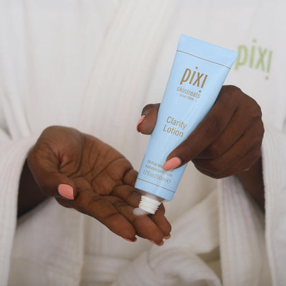 Pixi Clarity Lotion - Oil-Free, Pore Minimizing Moisturizer with Hydrating & Shine-Free Finish, Lightweight Water-Based Formula, 1.70 fl oz