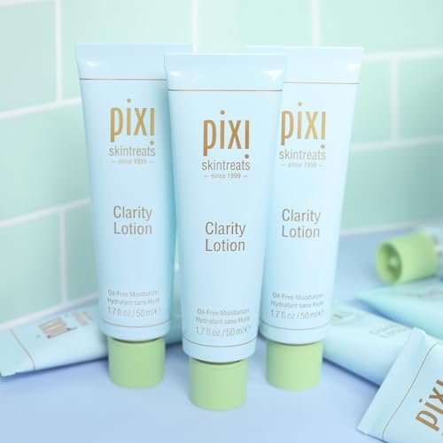 Pixi Clarity Lotion - Oil-Free, Pore Minimizing Moisturizer with Hydrating & Shine-Free Finish, Lightweight Water-Based Formula, 1.70 fl oz - görsel 6