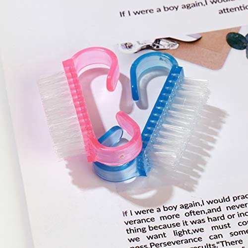 20-Piece Handle Grip Nail Brush Set – Perfect Christmas & Thanksgiving Gifts for Women & Girls - görsel 14