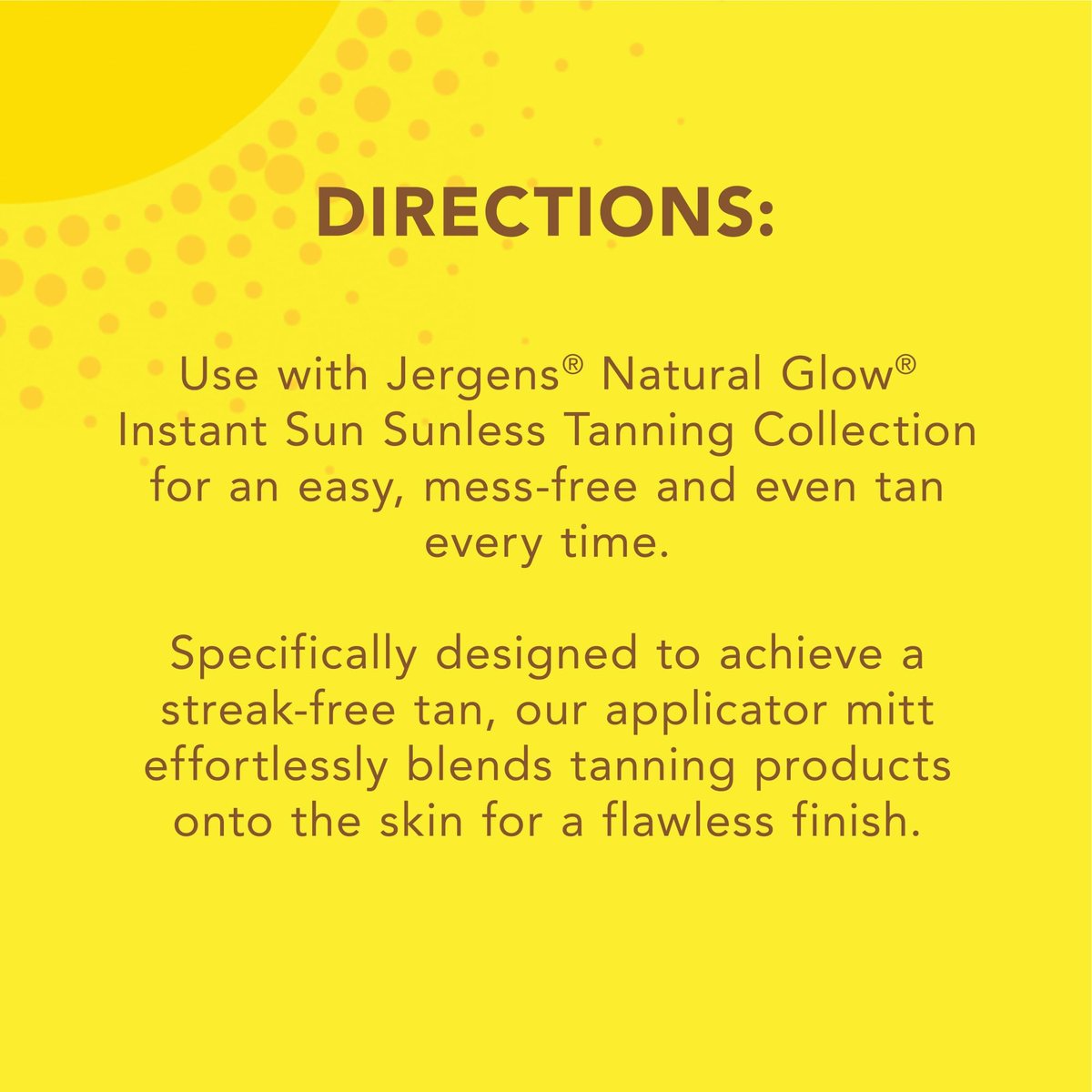 Jergens Natural Glow Body Applicator Mitt – Reusable Tanning Glove for Flawless, Streak-Free Self-Tanning - görsel 11