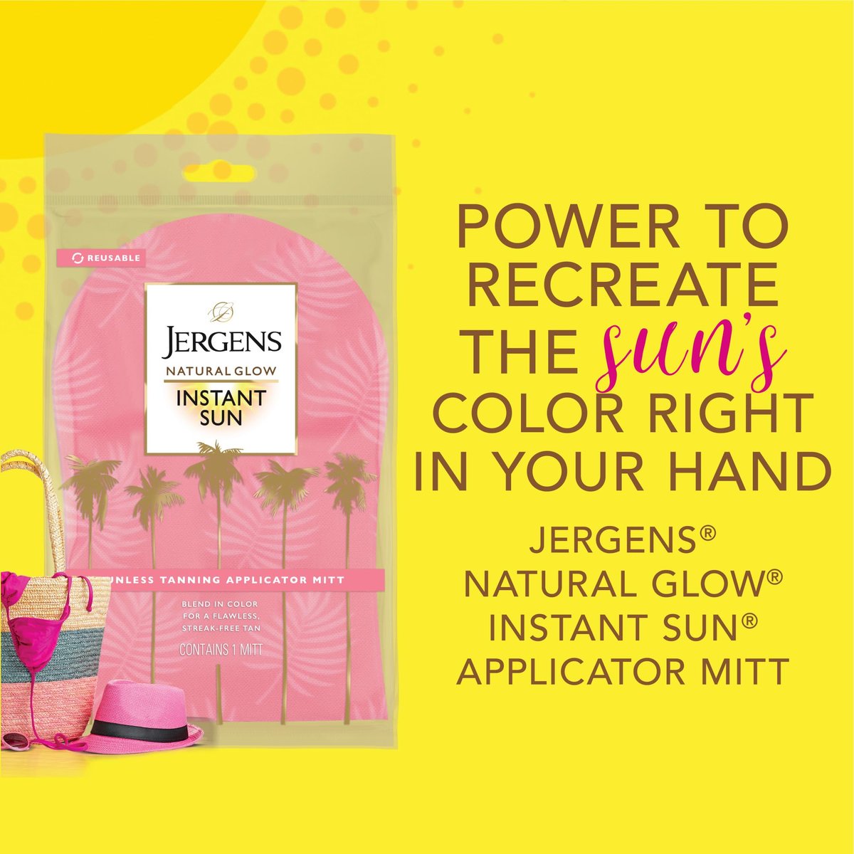 Jergens Natural Glow Body Applicator Mitt – Reusable Tanning Glove for Flawless, Streak-Free Self-Tanning - görsel 5