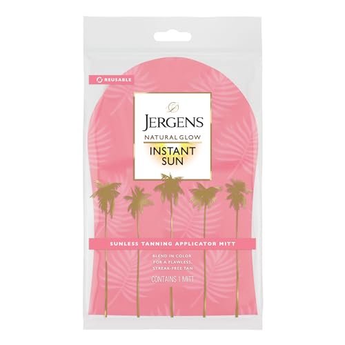 Jergens Natural Glow Body Applicator Mitt – Reusable Tanning Glove for Flawless, Streak-Free Self-Tanning - görsel 2