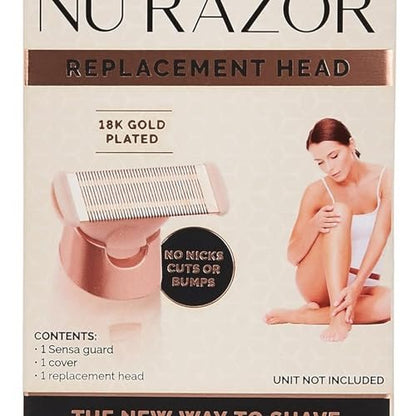 Finishing Touch Flawless Nu Razor Replacement Blades, Rose Gold, 3 Count