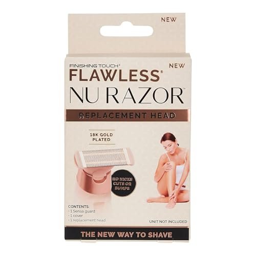 Finishing Touch Flawless Nu Razor Replacement Blades, Rose Gold, 3 Count - görsel 2