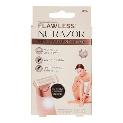 Finishing Touch Flawless Nu Razor Replacement Blades, Rose Gold, 3 Count