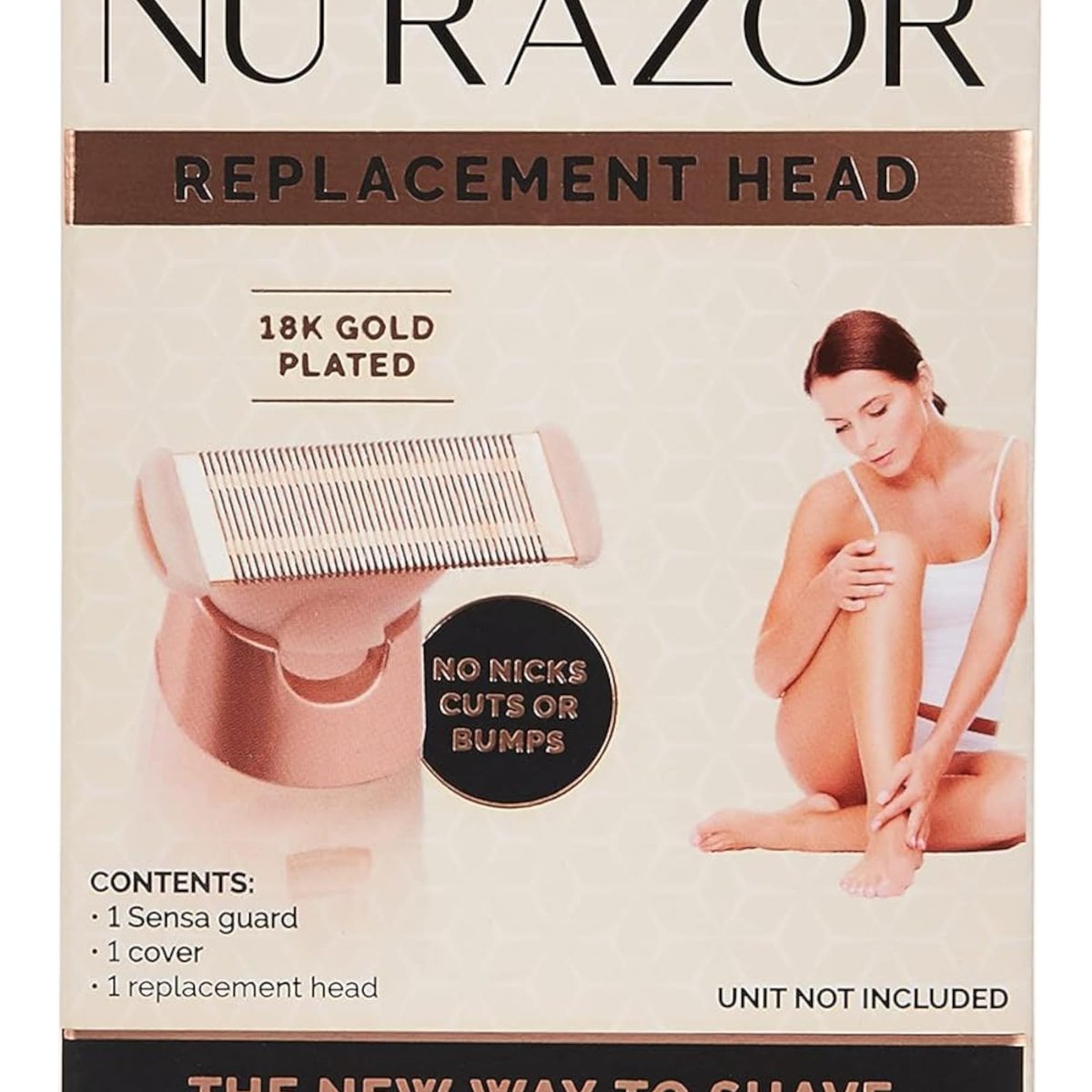Finishing Touch Flawless Nu Razor Replacement Blades, Rose Gold, 3 Count - görsel 5