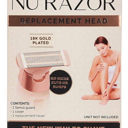 Finishing Touch Flawless Nu Razor Replacement Blades, Rose Gold, 3 Count
