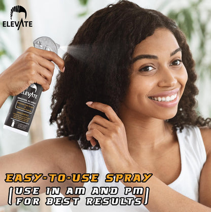 Elevate Hair Regrowth Treatment 5% Minoxidil Spray - Extra Strength Formula for Men and Women - 1 Month Supply Avelisse