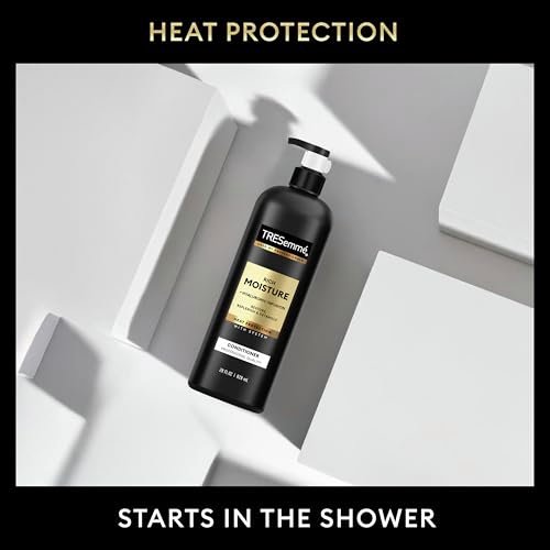 TRESemmé Rich Moisture Hydrating Shampoo for Dry Hair - 28 Fl Oz (Pack of 3) with Pro Style Technology Avelisse