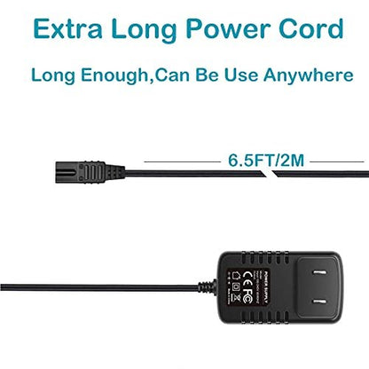 vhbw 2V Replacement Charger Power Cord for Wahl Shaver, Trimmer, and Clipper Models 8061, 8163, 8786-1001, 7367, 7357, 7029, 7060, 7035, 7339, 7356, 4000, 5-Star Series Avelisse