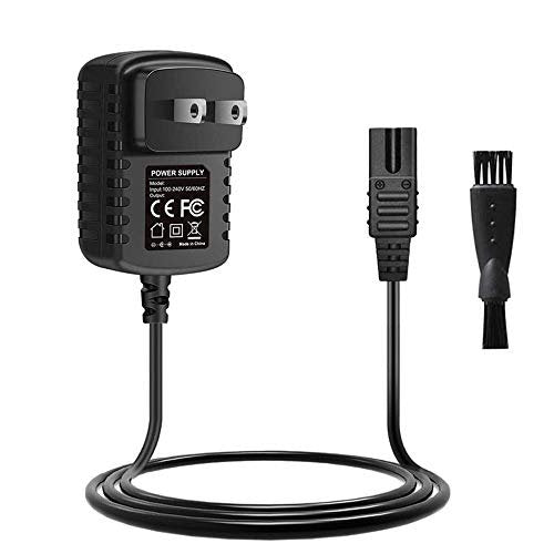 vhbw 2V Replacement Charger Power Cord for Wahl Shaver, Trimmer, and Clipper Models 8061, 8163, 8786-1001, 7367, 7357, 7029, 7060, 7035, 7339, 7356, 4000, 5-Star Series Avelisse