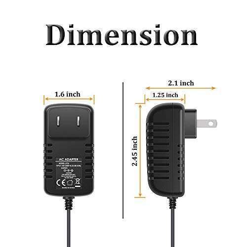 vhbw 2V Replacement Charger Power Cord for Wahl Shaver, Trimmer, and Clipper Models 8061, 8163, 8786-1001, 7367, 7357, 7029, 7060, 7035, 7339, 7356, 4000, 5-Star Series Avelisse