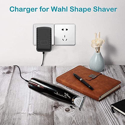 vhbw 2V Replacement Charger Power Cord for Wahl Shaver, Trimmer, and Clipper Models 8061, 8163, 8786-1001, 7367, 7357, 7029, 7060, 7035, 7339, 7356, 4000, 5-Star Series Avelisse
