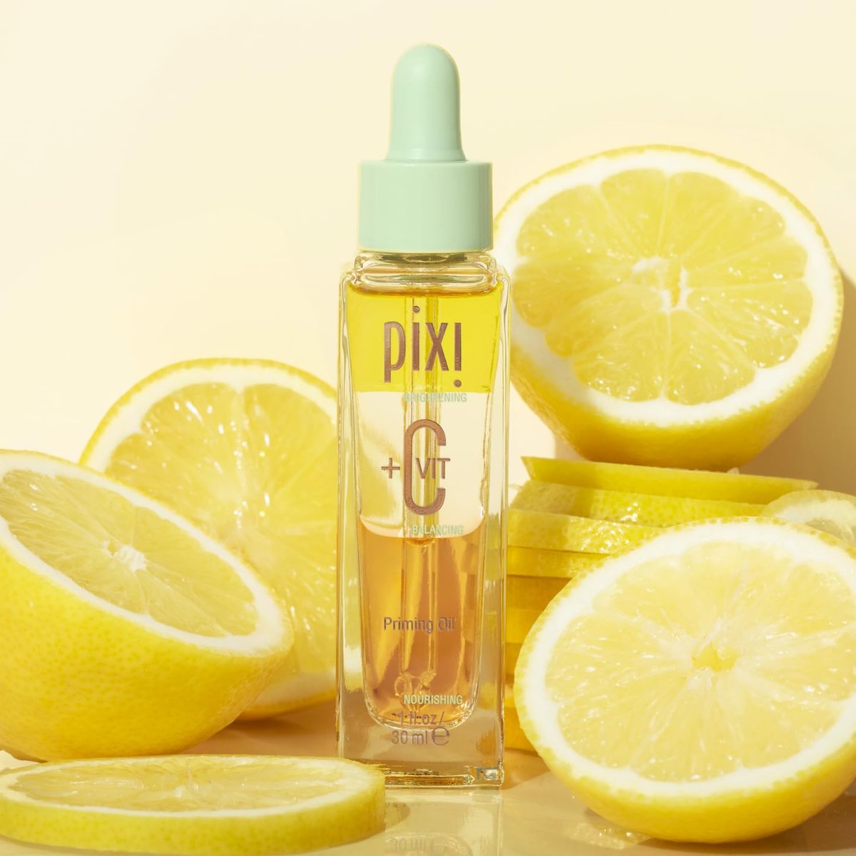 Pixi Beauty +C Vit Priming Oil | Nourishing Vitamin C Facial Oil for Balanced, Radiant Skin & Flawless Makeup Base | 1 fl oz Avelisse