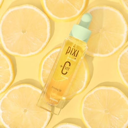Pixi Beauty +C Vit Priming Oil | Nourishing Vitamin C Facial Oil for Balanced, Radiant Skin & Flawless Makeup Base | 1 fl oz Avelisse