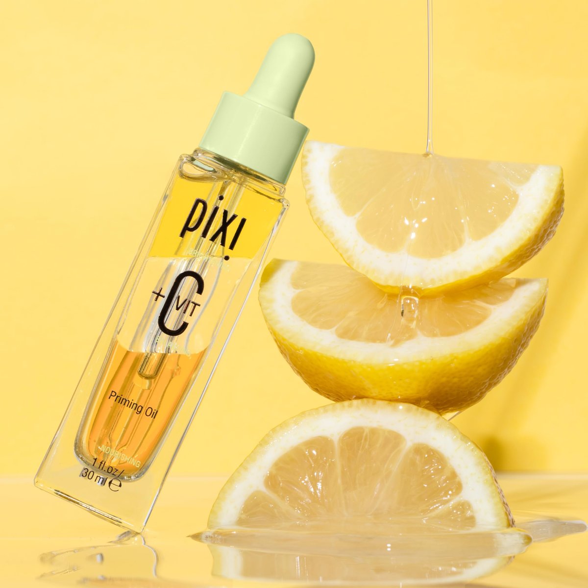 Pixi Beauty +C Vit Priming Oil | Nourishing Vitamin C Facial Oil for Balanced, Radiant Skin & Flawless Makeup Base | 1 fl oz Avelisse