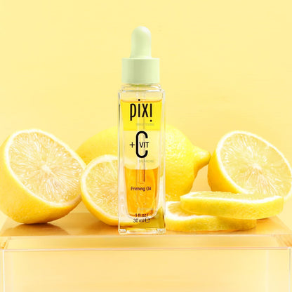 Pixi Beauty +C Vit Priming Oil | Nourishing Vitamin C Facial Oil for Balanced, Radiant Skin & Flawless Makeup Base | 1 fl oz Avelisse
