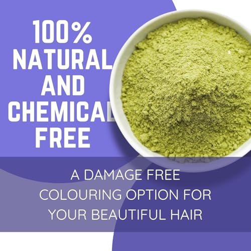 Havintha Natural Indigo Powder and Henna Powder Combo for Black Hair Colour (200g+200g) - görsel 8