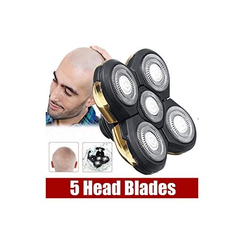 IVYRISE 5 Head Shaver Replacement Head - 4D Rotary Cutting Double Ring Blade, Easy to Install Electric Shaver Head for Universal 5 Head Shavers - görsel 10