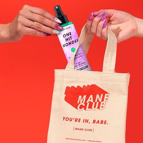 MANE CLUB One Hit Wonder 10-in-1 Leave-In Spray – Cruelty-Free & Vegan Hair Detangler & Styler, 5.3 oz - görsel 10