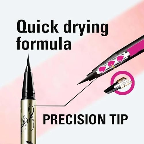 Heroine Make by KISSME Waterproof Eyeliner - Ultra-Fine 0.1mm Tip, Intense Natural Brown, Long-Lasting Liquid Eyeliner Pen with Organic Beauty Serum - görsel 12