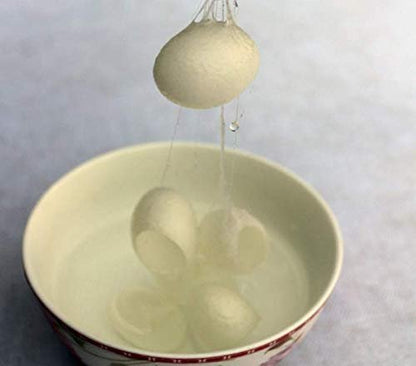 WOIWO 20 PCS Natural Beauty Facial Cleanser - Silk Cocoon Exfoliating Face Wash