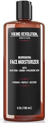Viking Revolution Natural Moisturizer Cream for Men - Anti Wrinkle & Anti Aging Face Lotion, 6 Fl Oz - görsel 6