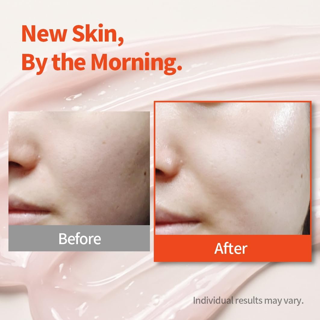 1.618 Salmon Firming Sleeping Mask 3.53 oz – Korean Overnight Moisturizer with Peptide, Vit-P, Beta Glucan, Centella Asiatica, Ceramide NP, Niacinamide, Adenosine, Trehalose Avelisse