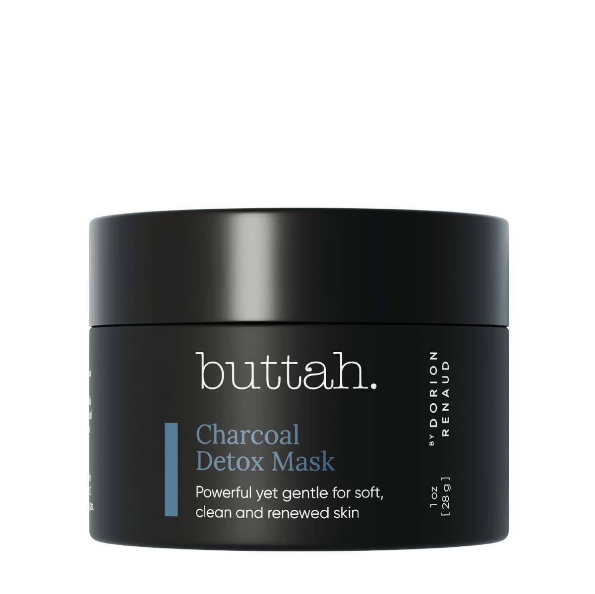 Buttah Skin Charcoal Detox Mask - Deep Cleansing Mask for Melanin Rich Skin - 1 fl oz Avelisse