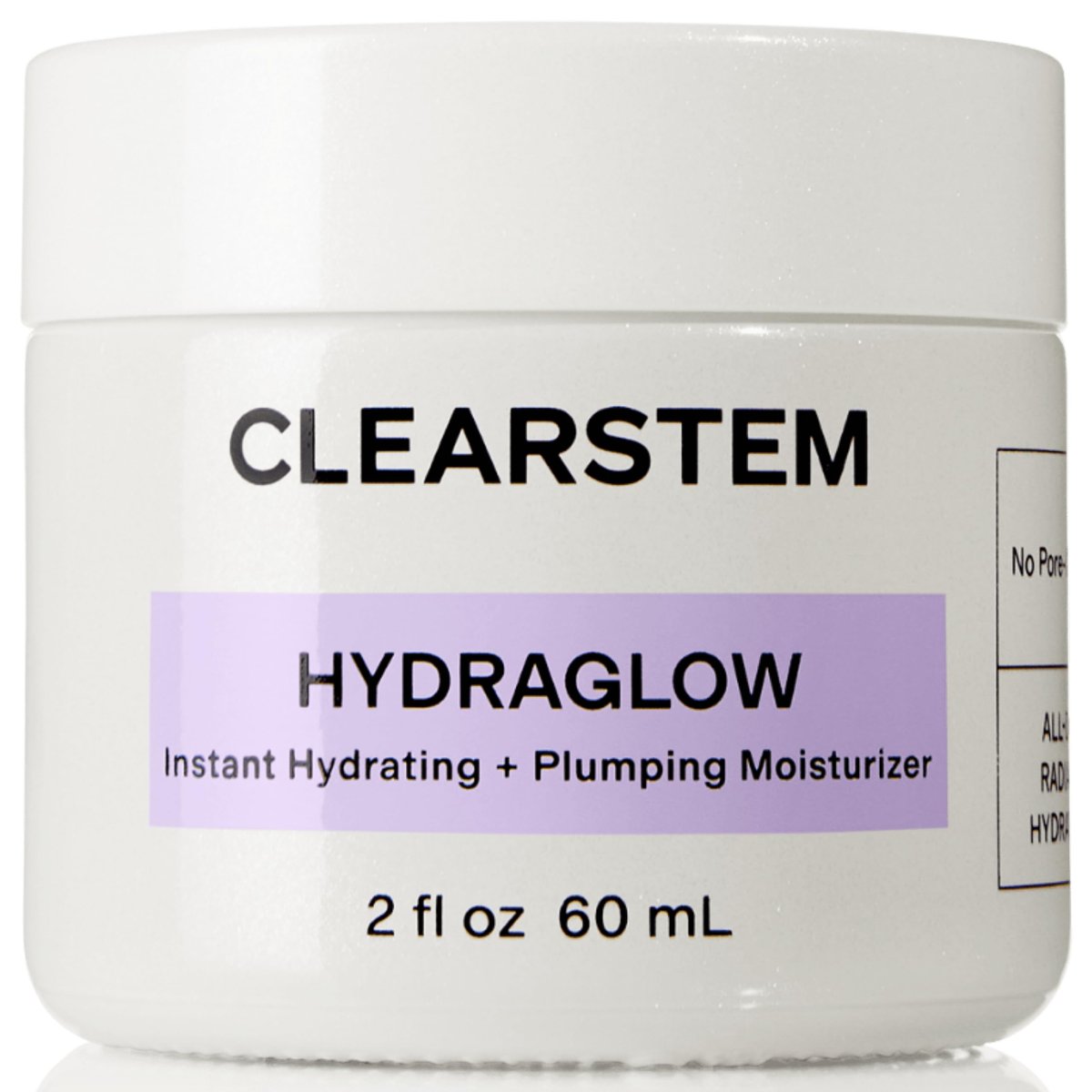 CLEARSTEM HYDRAGLOW Stem Cell Moisturizer with Bakuchiol & Squalene - Youthful Skin Face Moisturizer for All Skin Types - Gluten Free & Cruelty Free - 2 fl oz / 60ml Avelisse