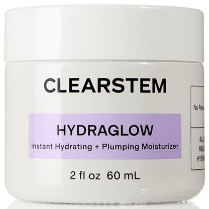 CLEARSTEM HYDRAGLOW Stem Cell Moisturizer with Bakuchiol & Squalene - Youthful Skin Face Moisturizer for All Skin Types - Gluten Free & Cruelty Free - 2 fl oz / 60ml Avelisse