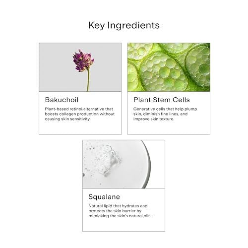 CLEARSTEM HYDRAGLOW Stem Cell Moisturizer with Bakuchiol & Squalene - Youthful Skin Face Moisturizer for All Skin Types - Gluten Free & Cruelty Free - 2 fl oz / 60ml Avelisse