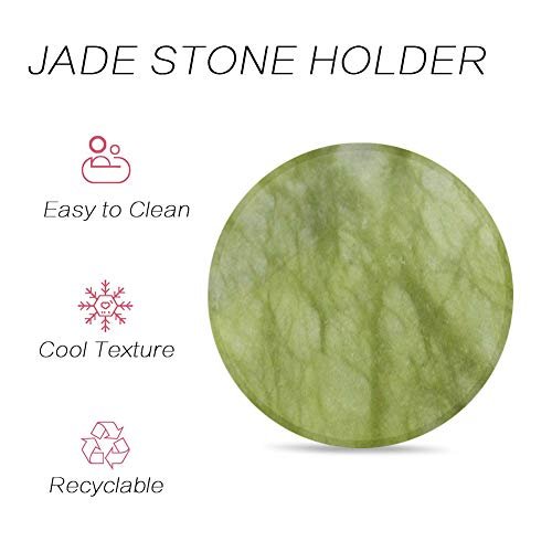 200 Pcs Eyelash Extension Adhesive Glue Pallet Sticker Pads & 1 Jade Stone - Disposable Waterproof Adhesive Holder for Lash Artists - görsel 10