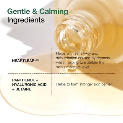 Anua Heartleaf 80 Soothing Ampoule - Hydrating Facial Serum for Glass Skin with Hyaluronic Acid & Panthenol, Lightweight Non-Greasy Korean Skincare, 1.01 fl.oz
