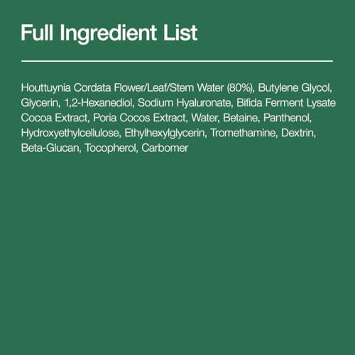 Anua Heartleaf 80 Soothing Ampoule - Hydrating Facial Serum for Glass Skin with Hyaluronic Acid & Panthenol, Lightweight Non-Greasy Korean Skincare, 1.01 fl.oz - görsel 16